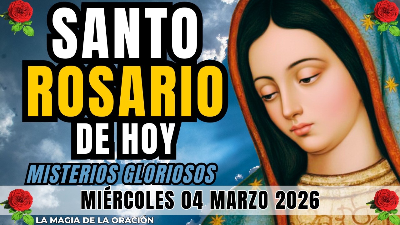 🙏 SANTO ROSARIO HOY | MEDITACIÓN CATÓLICA TRANSFORMADORA