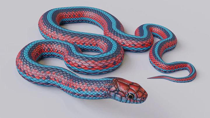 Animated San Francisco Garter Snake Preview V2