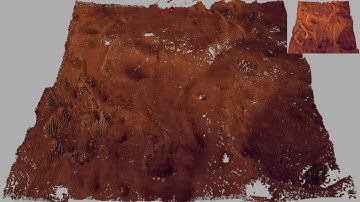 Topological Mars Mapping and Autonomous Exploration in 3D