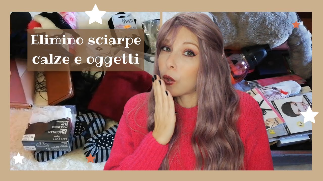 Elimino sciarpe, calze e oggetti vari | Mega Decluttering