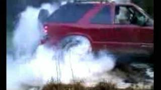 Epic Chevy Blazer Burnout