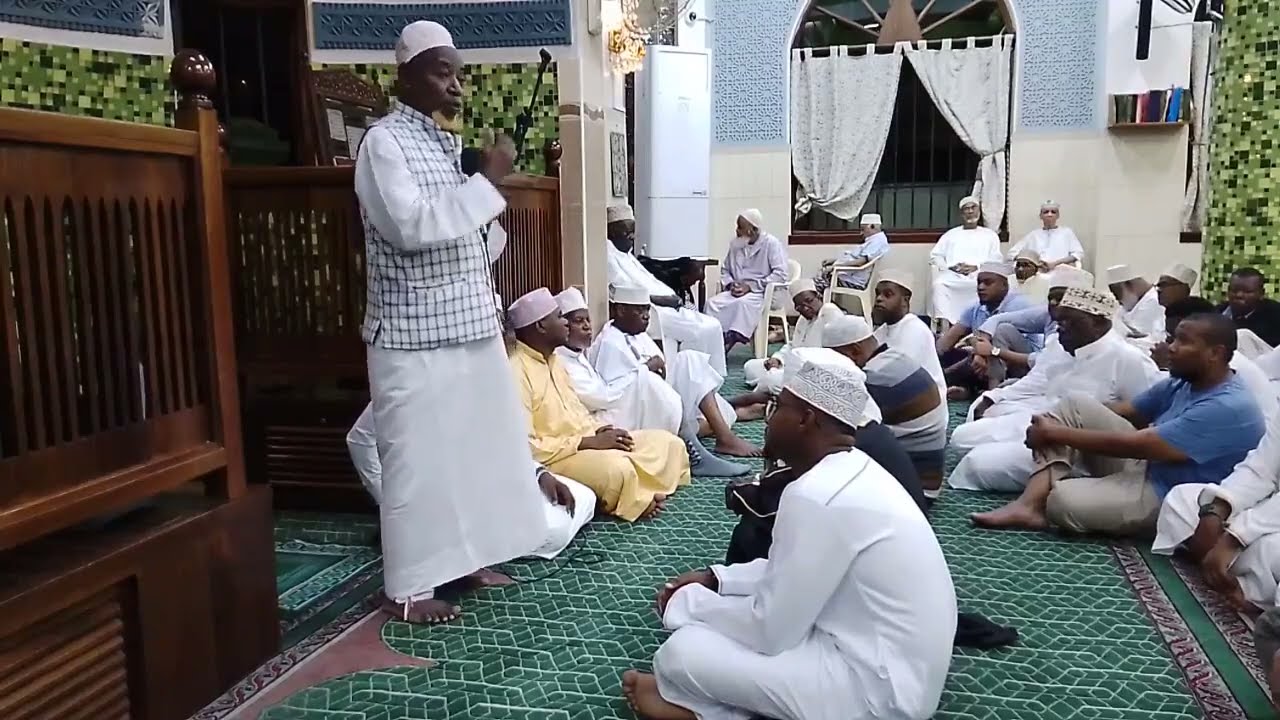 Nikaah Ya Mjukuu Wa Sheikh Abdulrahman Khamis - Masjid Ibrahim, Ganjoni, Mombasa