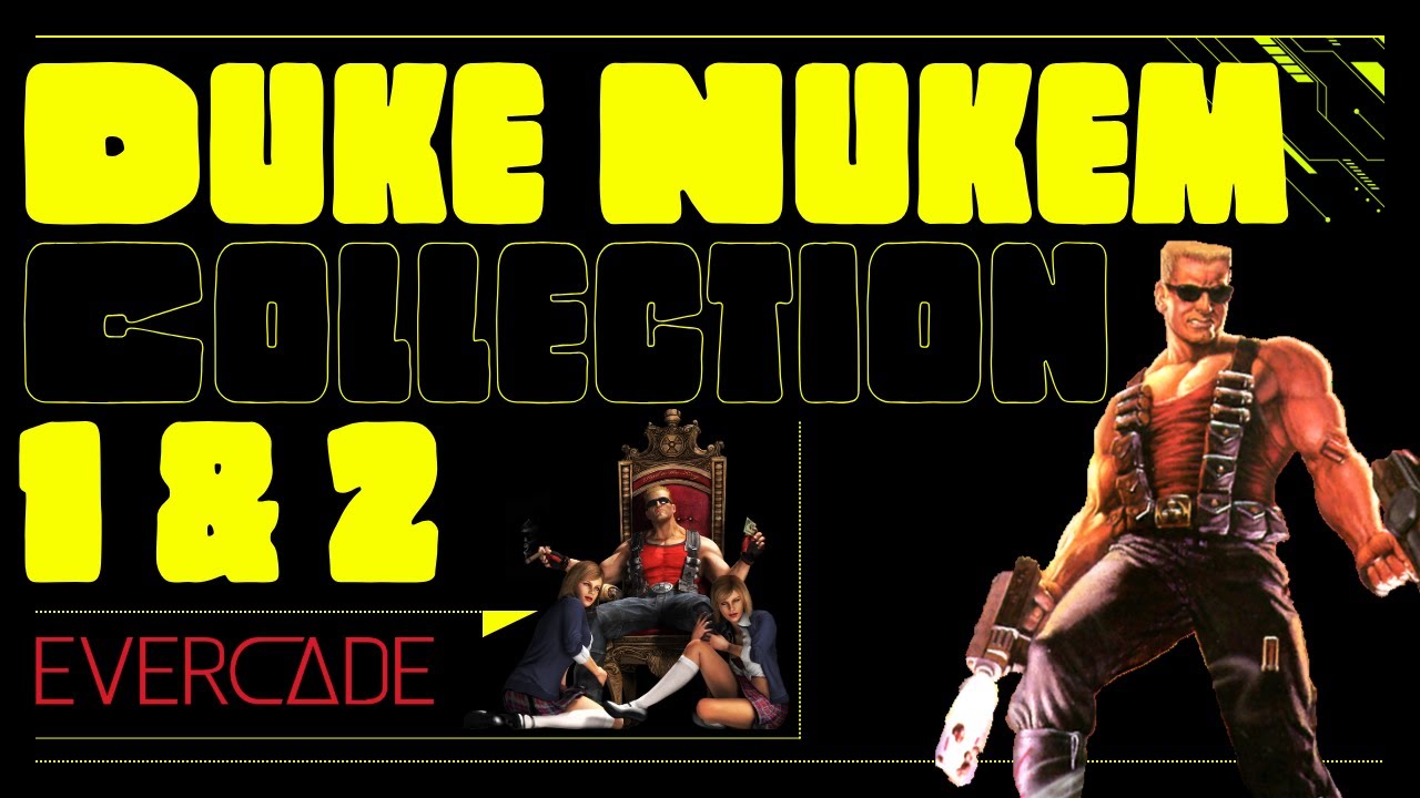 Duke Nukem Collection 1 & 2 Evercade - YouTube