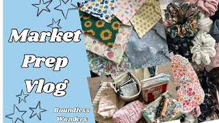 Market Prep Vlog - let’s prep for my first market of the year #marketvlog #smallbusinessowner #sew