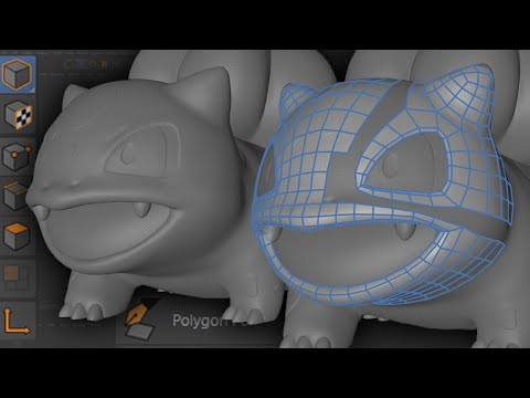 Cinema 4D101のリトポロジ