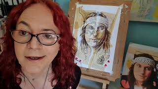 Noel Fielding Portrait With Steph