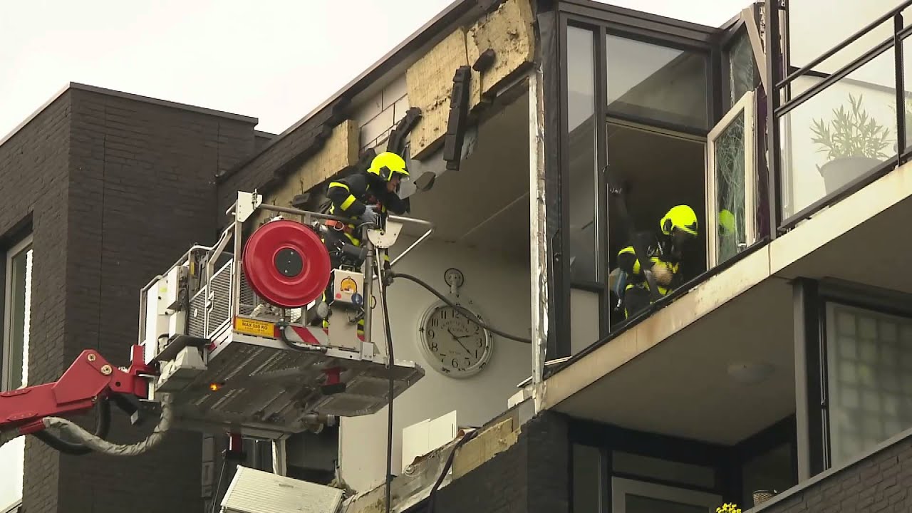 Ontploffing in flat Roermond Gasexplosie