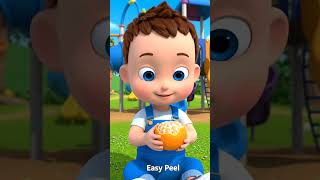 Tangerine Song for Kids | Learn Fruits for Toddlers | Playground Video