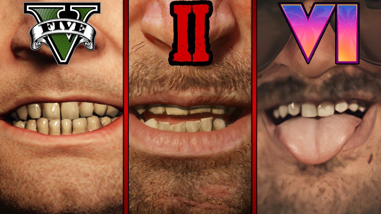 ATTENTION TO DETAILS! #2 | GTA V vs. RDR2 vs. GTA VI