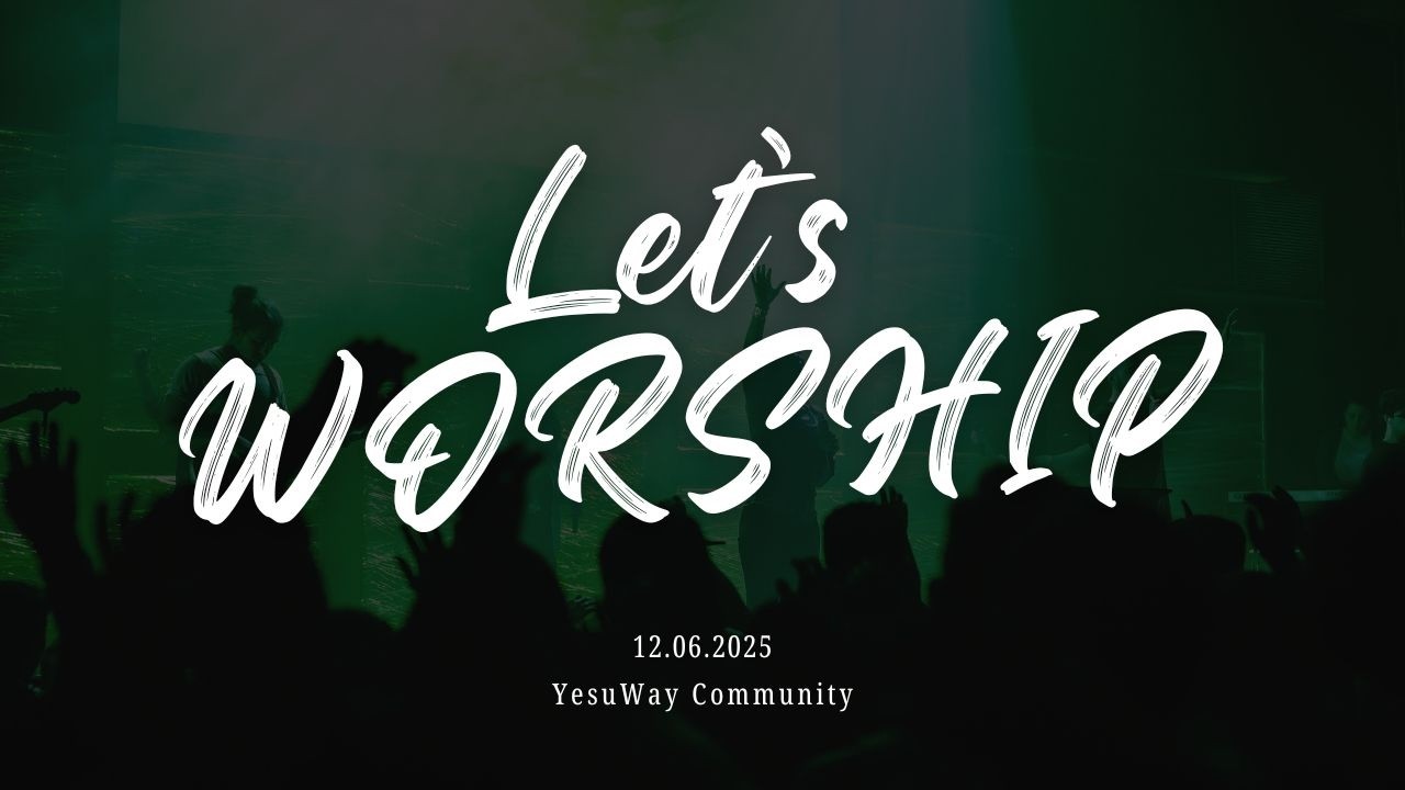 Yesu Way Community  Live Stream