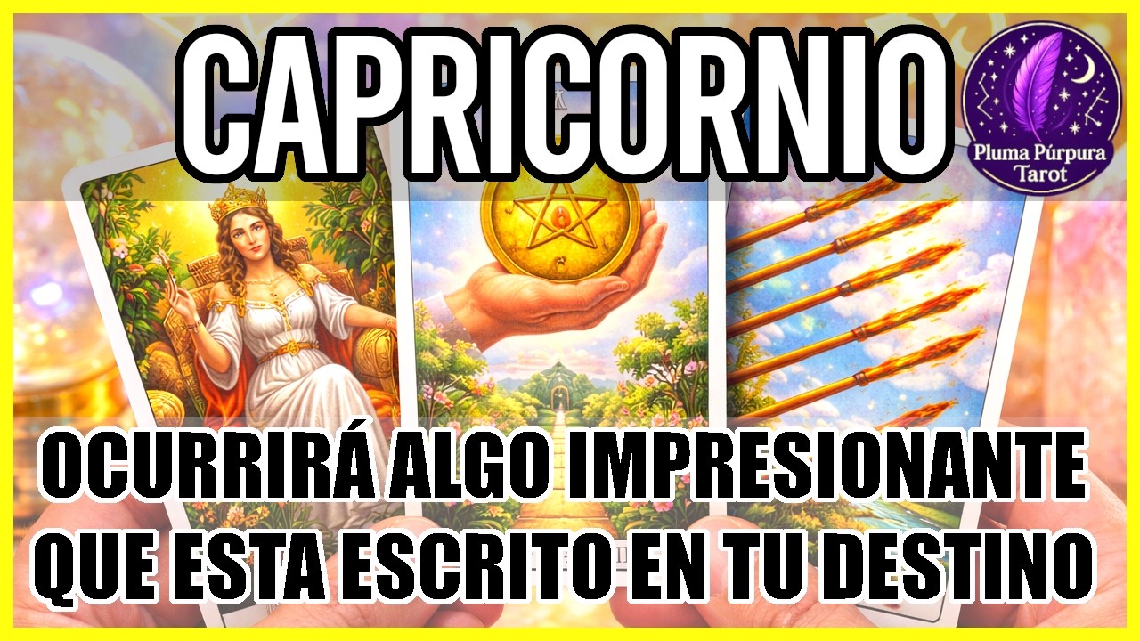 Capricornio  🎁 No Muevas Ni Un Dedo! Tienes Que Ver Esto Hasta El Final! 🎁 #Capricornio
