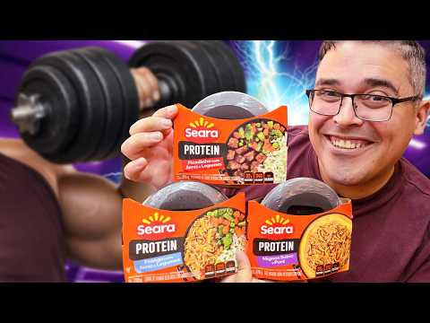 Seara PROTEIN - Pork Mignon with Mashed Potatoes, Beef Stew with Rice and Vegetables, and Chicken...