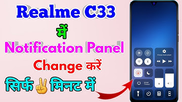 realme c33 notification bar change | realme c33 notification and status bar not showing