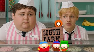 SOUTH PARK - Eric&#39;s first day at work: REAL LIFE REMAKE