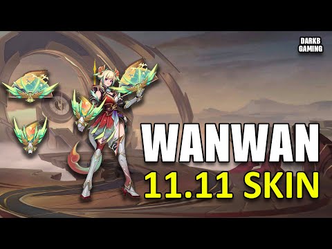 Wanwan 11.11 Skin | Mobile Legends @DarkBGaming