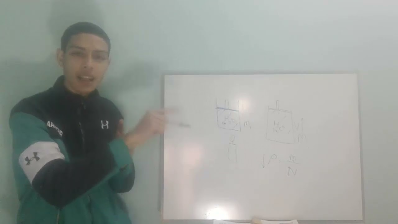 شرح الكثافة وعلاقتها بال (ضغط ودرجة الحرارة) ج2 |مصطفى برنس