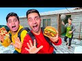 Escaping From My Angry Mom And Dad Ahmed Stole The Food 