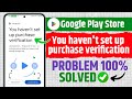 Fix Purchase Verification Issue on Google Play Store ✅