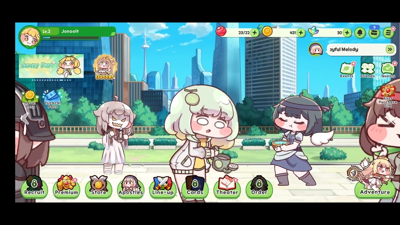 Trickcal: Chibi Go - 'Home / Lobby' Music Soundtrack (OST) HD 1080p