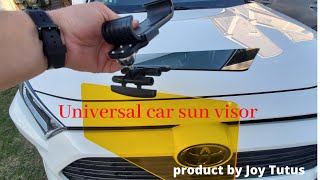Universal car sun visor from Joy Tutus 