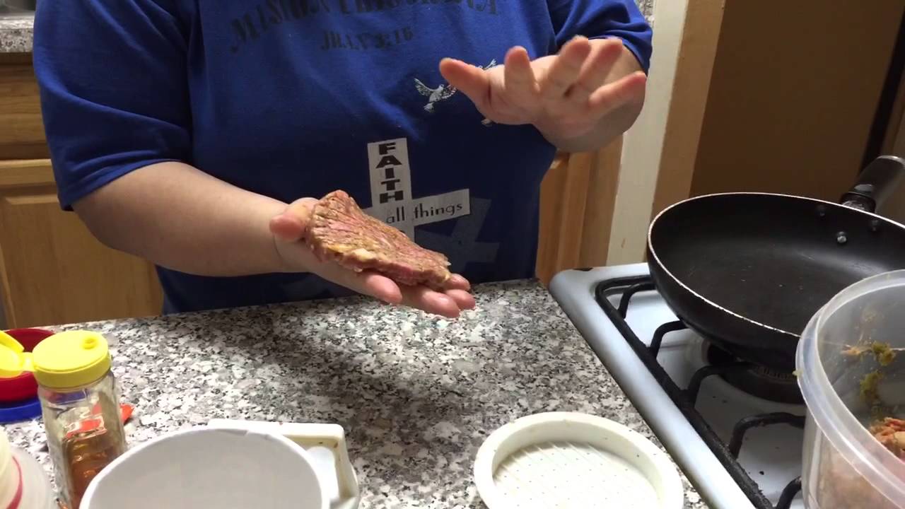 Homemade Hamburgers - YouTube