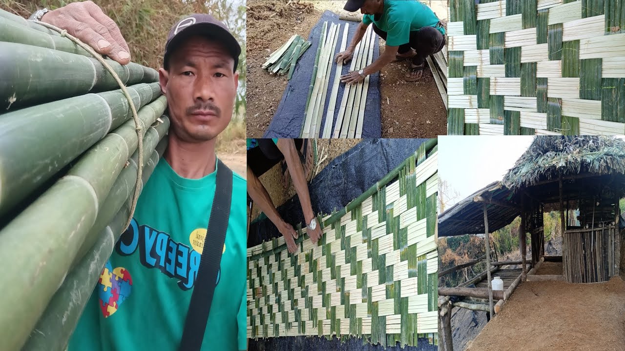 How to make bamboo house with Naga traditional style @WangbaPKonyak-z6whttps