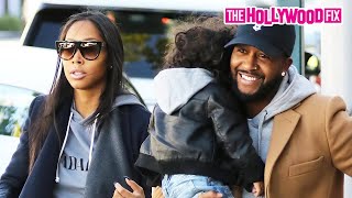 Omarion, Apryl Jones & Their Son Megaa Grandberry Set Out For Family Shopping Time In Beverly Hills