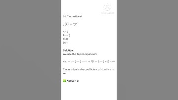 PGTRB #PHYSICS new syllabus 2025#calculas of residues #practice MCQ QUESTIONS #govt#TRB