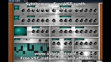 Free VST - Sytnhemor synthesizer - vstplanet.com
