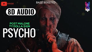 Post Malone, Ty Dolla $ign – Psycho [8D AUDIO] 🎧