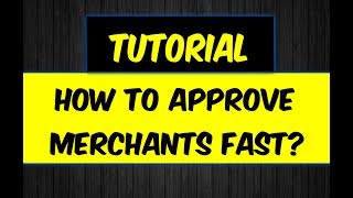 how to approve shareasale merchants fast - tutorial