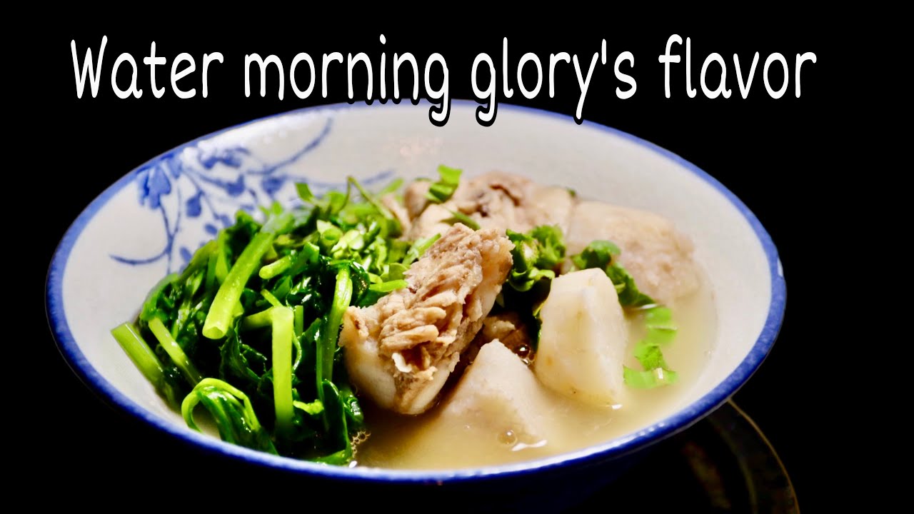 Bone soup with taro and water spinach a must have for summer My’s