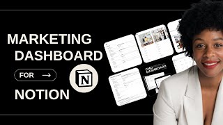 Marketing Dashboard for Notion- CMO Dashboard BTS Tour