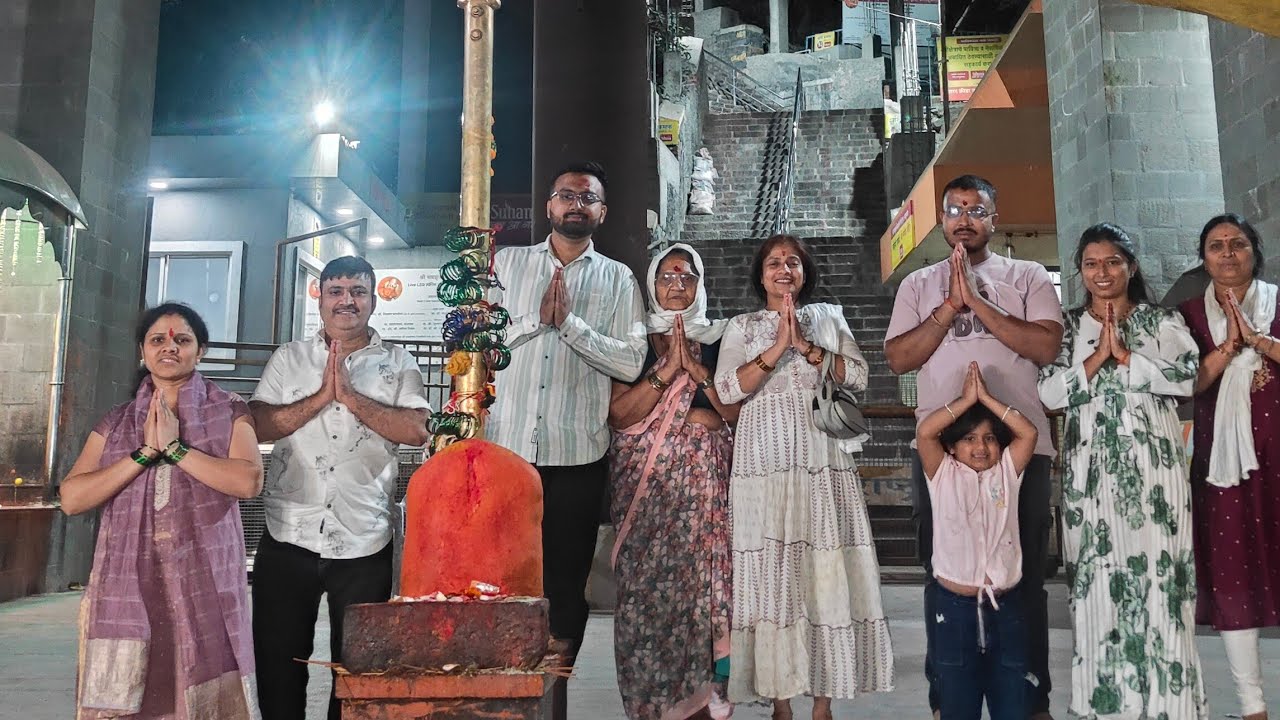 आम्ही सगळे गेलो सप्तशृंगी देवी दर्शनाला😍 family trip🥰