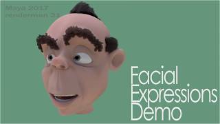 Facial Expression And Walking Cycle Demo