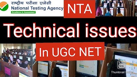NTA Technical Issue | UGC NET Computer Science 26th November 2021