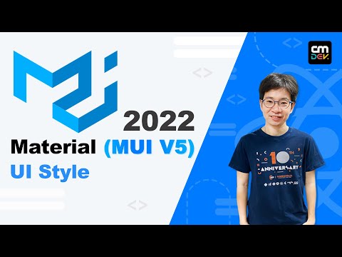 Material (MUI V5) UI Style Ep#9 - cssbaseline