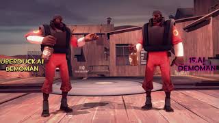 Sfm Tf2 15Ai Demoman Meets Uberduckai Demoman