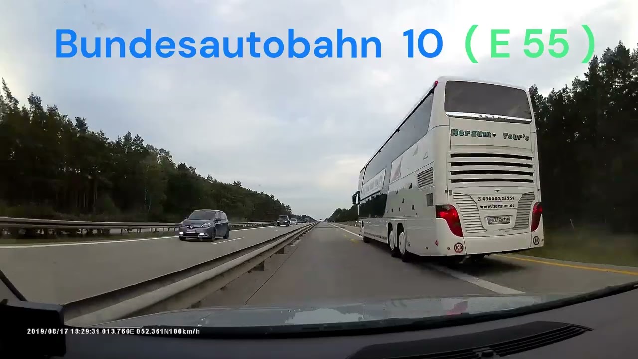 Bundesautobahn 12 (E30) - 17/08/2019