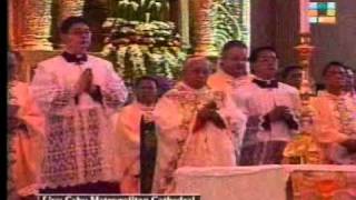 (2) Installation of Bishop Jose S. Palma as the 4th Archbishop of Cebu (CCTN-01-13-2011)