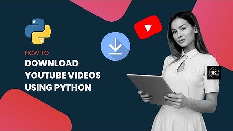 How to download youtube videos using python?? #BajrangCoders #python #youtube #coding
