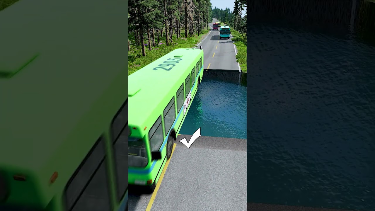 Bus vs water pit #21 | 