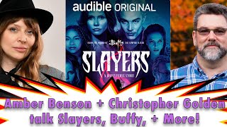 Amber Benson + Christopher Golden talk 'Slayers: A Buffyverse Story'