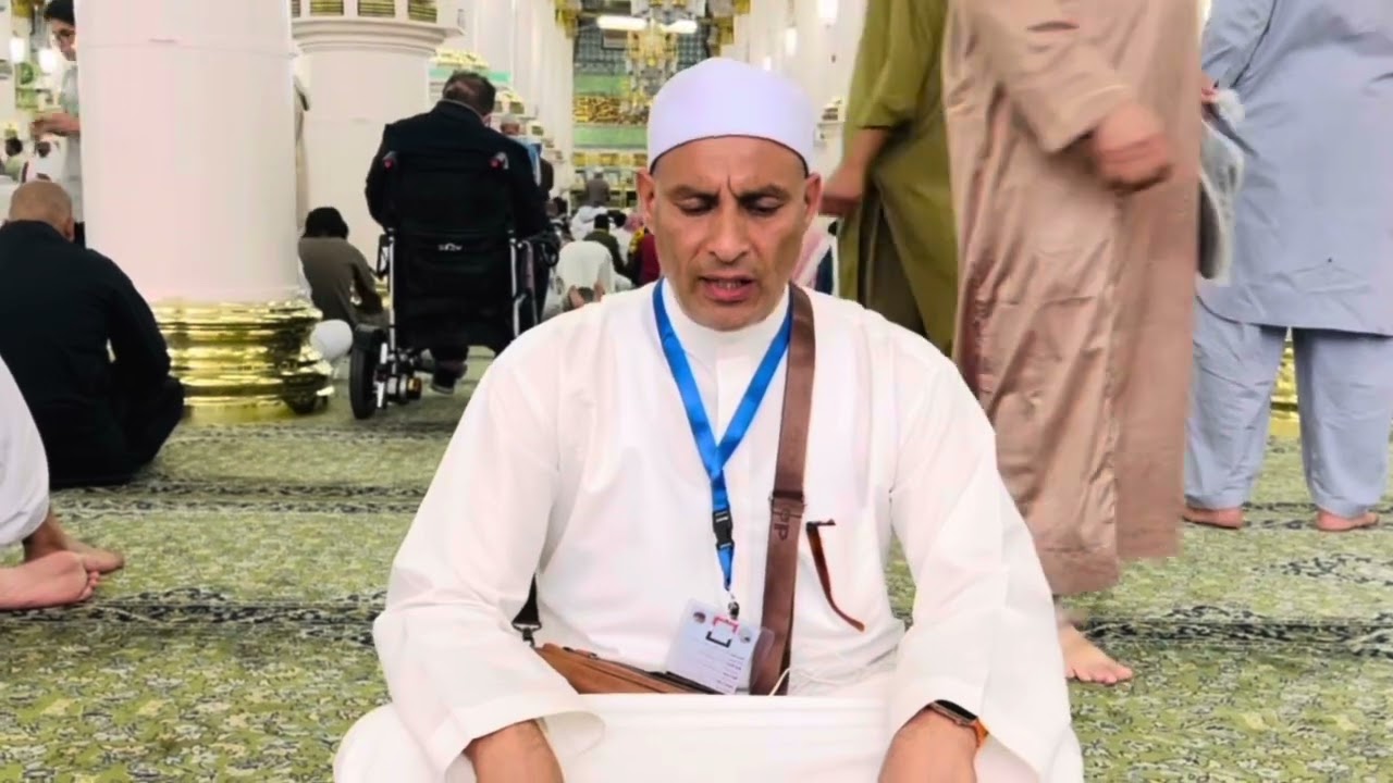من المسجد النبوي الشريف بالقراءات العشر الكبري ترتيل مبارك للشيخ على محمود النحاس ت201008116308+