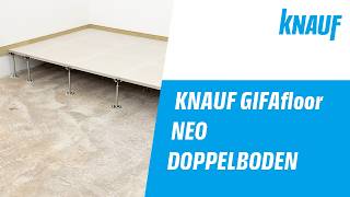 Doppelbodensystem Knauf Gifafloor Neo Montageanleitung