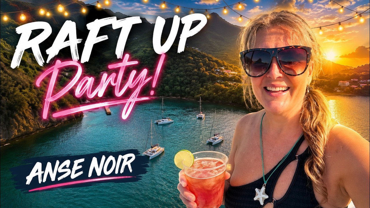 This Tiny Caribbean Cove Turns Into an Epic Boat Party (Martinique) | Ep 82