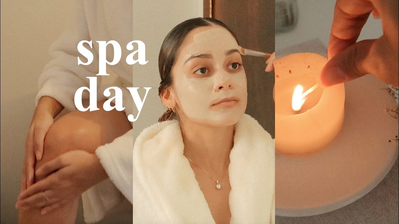 VLOG | Spa day: cuidando da pele, unhas, cabelo e sobrancelha.