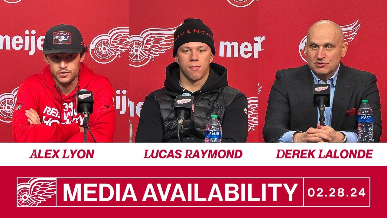 Lyon | Raymond | Lalonde | Detroit Red Wings