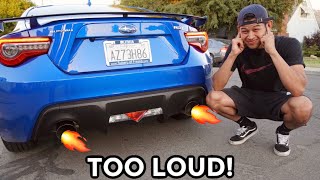 I Straight Piped My Friends Subaru Brz