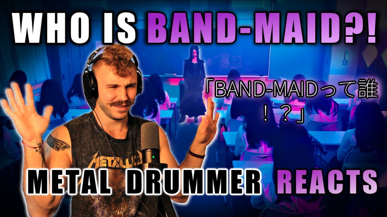 🔮 Metal Drummer Reacts to BAND-MAID – “Ready to Rock” (First Time Hearing This Band!) 🖤